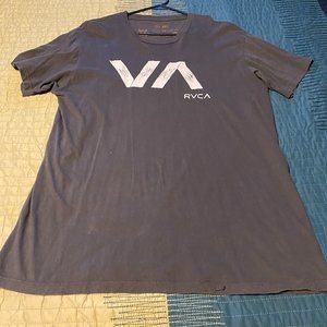 RVCA Logo Gray Tee Shirt